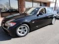 2008 Jet Black BMW 3 Series 328xi Sedan  photo #1