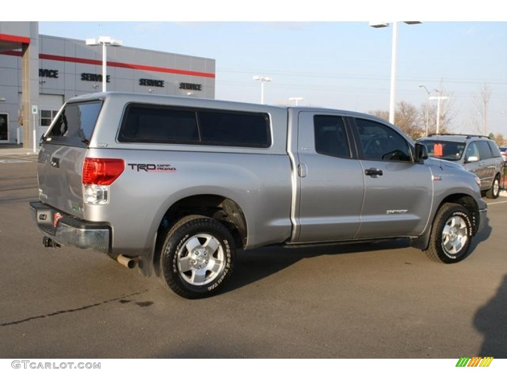 2010 Tundra TRD Double Cab 4x4 - Silver Sky Metallic / Graphite Gray photo #2