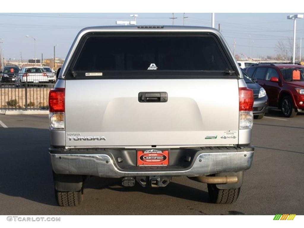 2010 Tundra TRD Double Cab 4x4 - Silver Sky Metallic / Graphite Gray photo #3