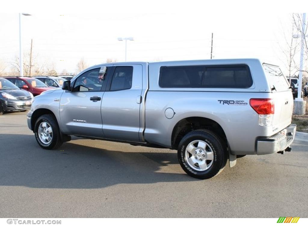 2010 Tundra TRD Double Cab 4x4 - Silver Sky Metallic / Graphite Gray photo #4