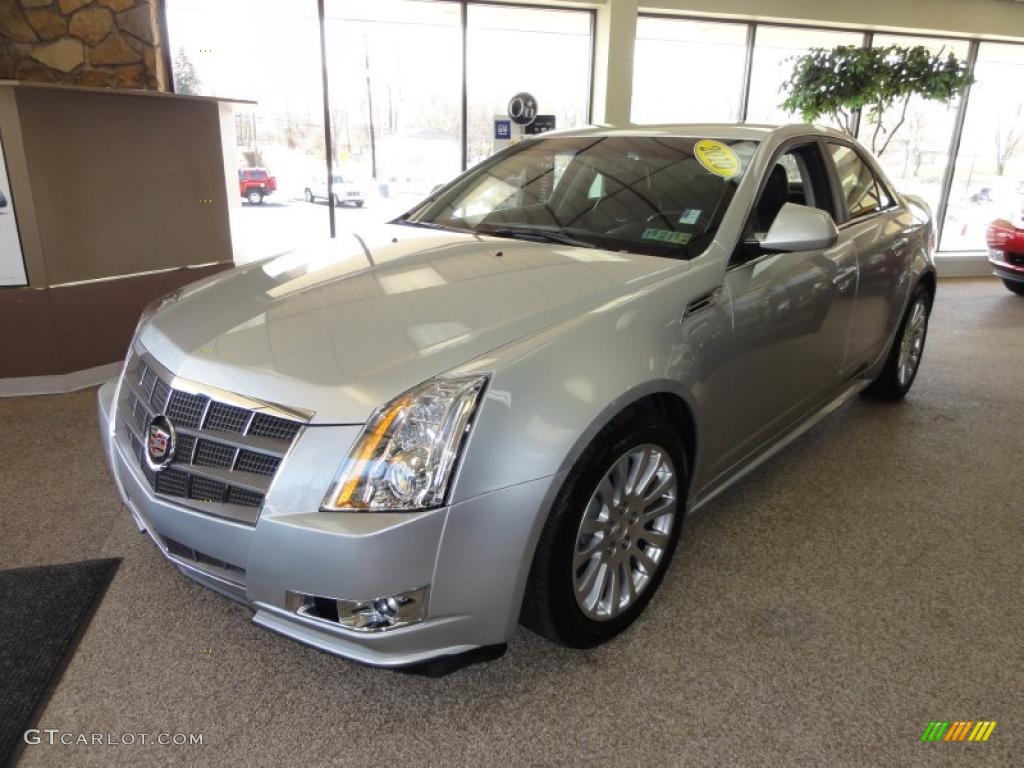 Radiant Silver Metallic 2010 Cadillac CTS 3.6 Sedan Exterior Photo #46417680