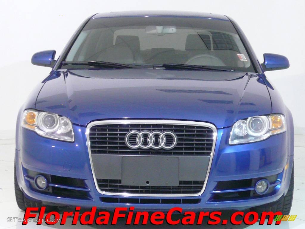 2006 A4 2.0T Sedan - Ocean Blue Pearl Effect / Platinum photo #5