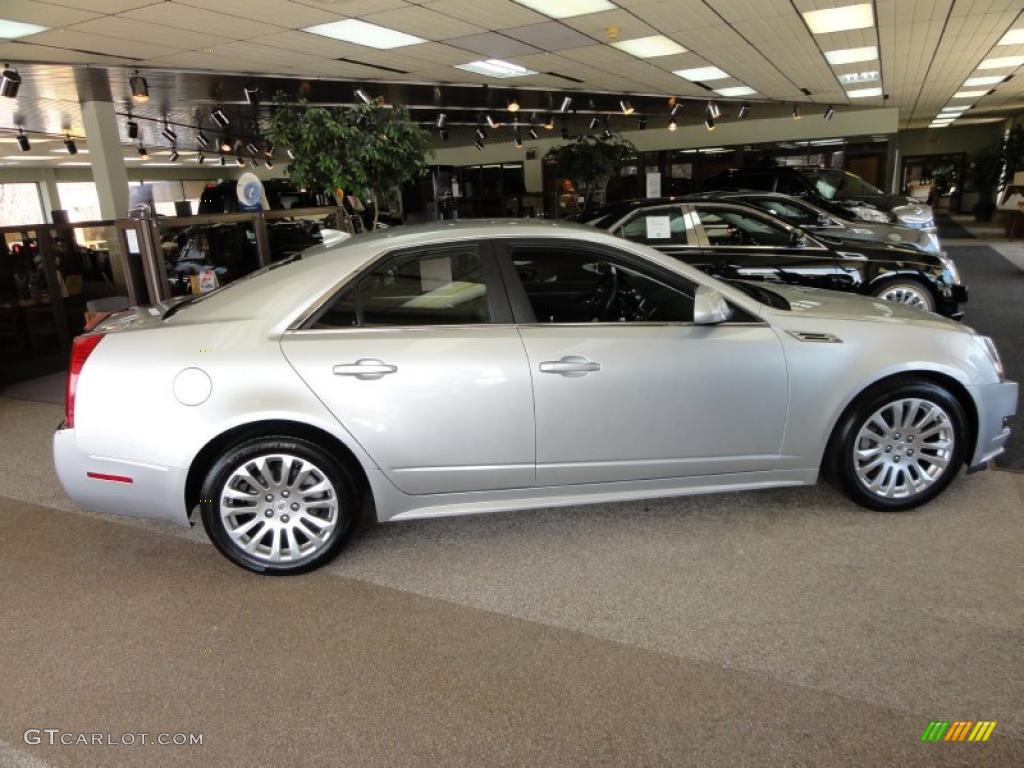 Radiant Silver Metallic 2010 Cadillac CTS 3.6 Sedan Exterior Photo #46417746