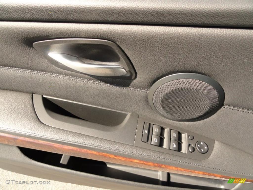 2008 3 Series 335i Sedan - Titanium Silver Metallic / Black photo #9