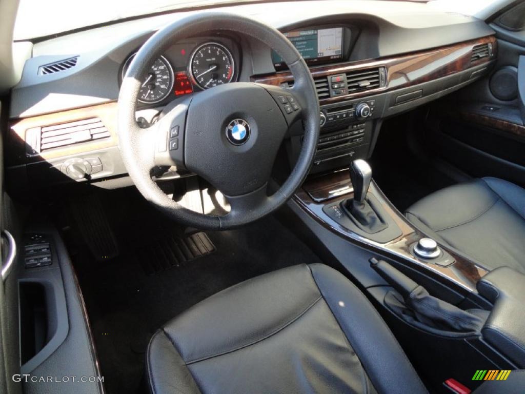 2008 3 Series 335i Sedan - Titanium Silver Metallic / Black photo #12