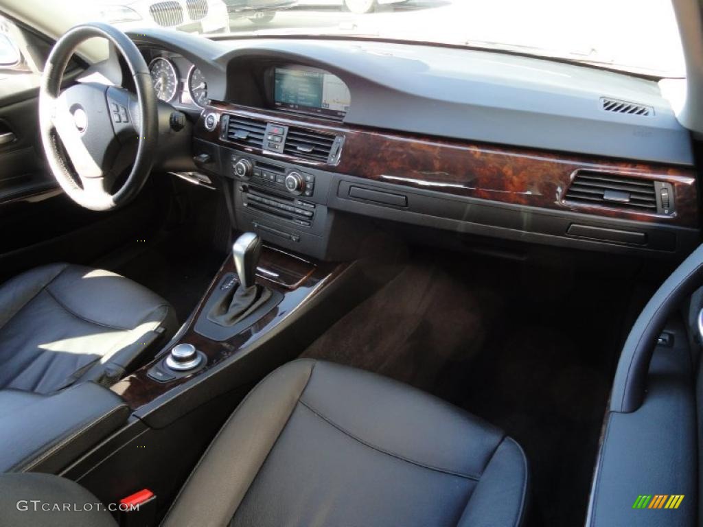 2008 3 Series 335i Sedan - Titanium Silver Metallic / Black photo #13