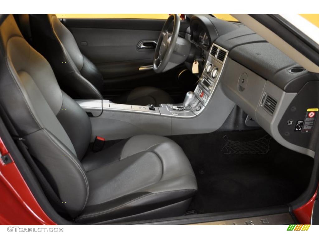 Dark Slate Grey/Medium Slate Grey Interior 2005 Chrysler Crossfire Limited Roadster Photo #46418079