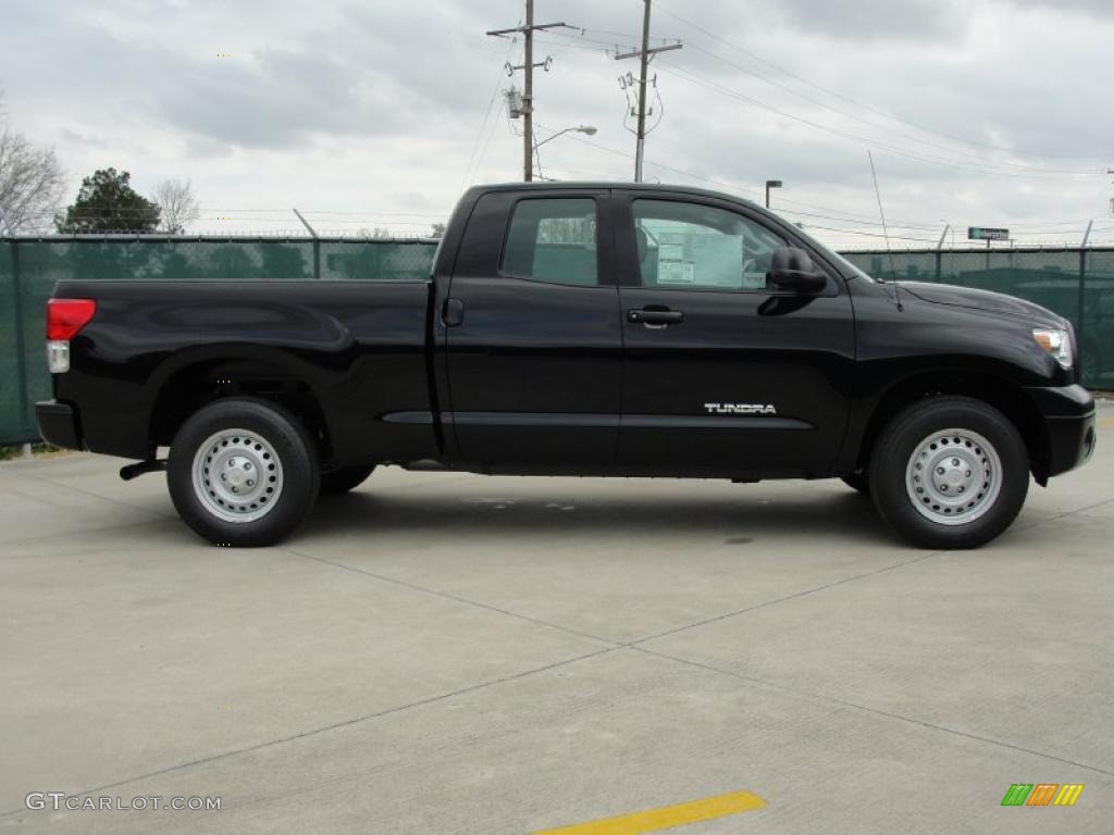 Black 2011 Toyota Tundra Double Cab Exterior Photo #46418820