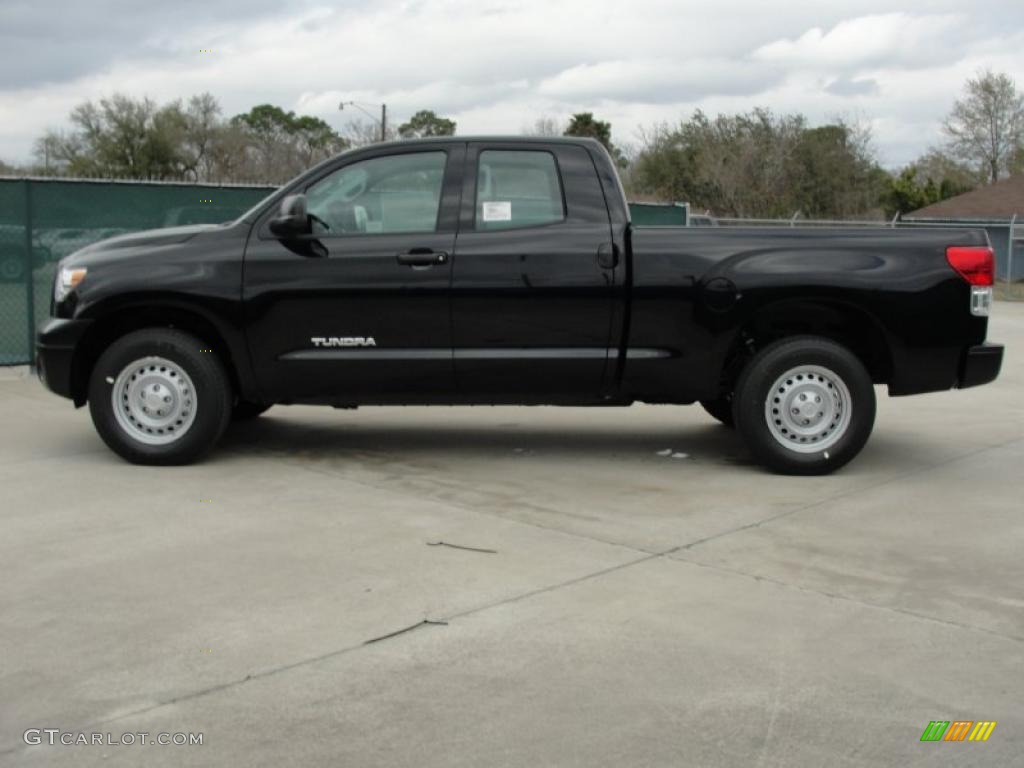 2011 Tundra Double Cab - Black / Graphite Gray photo #6