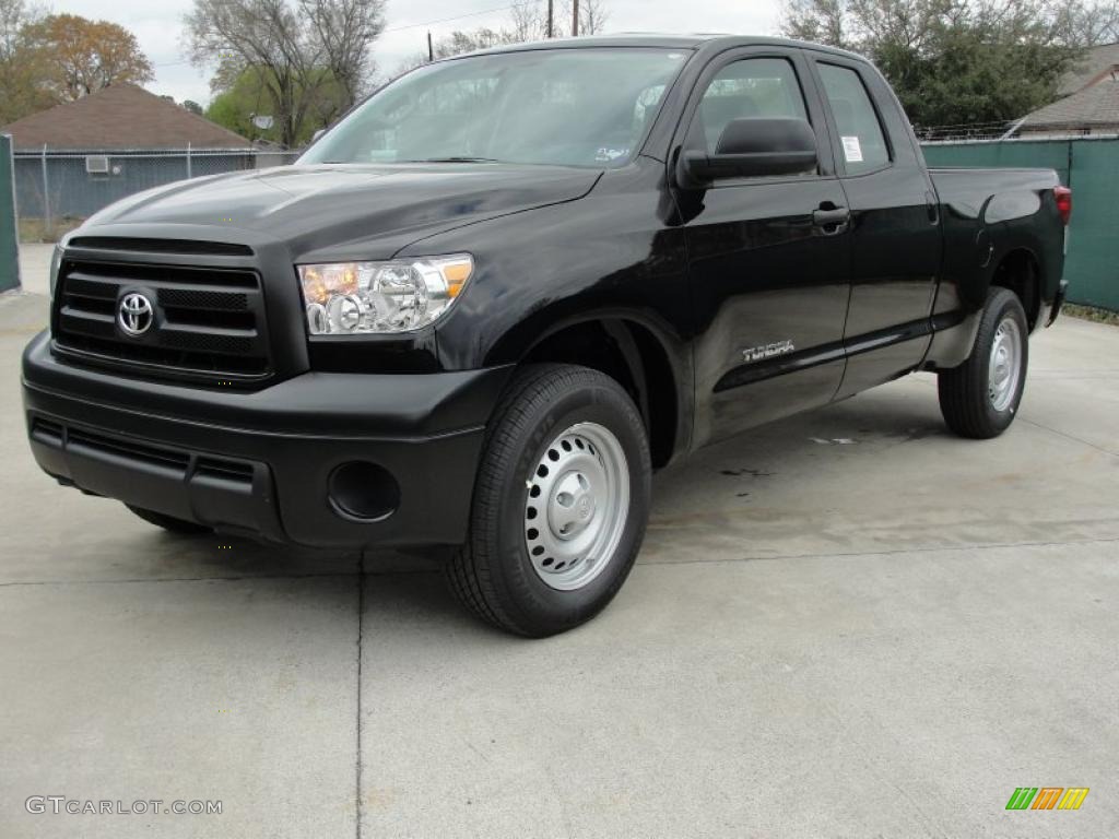 2011 Tundra Double Cab - Black / Graphite Gray photo #7