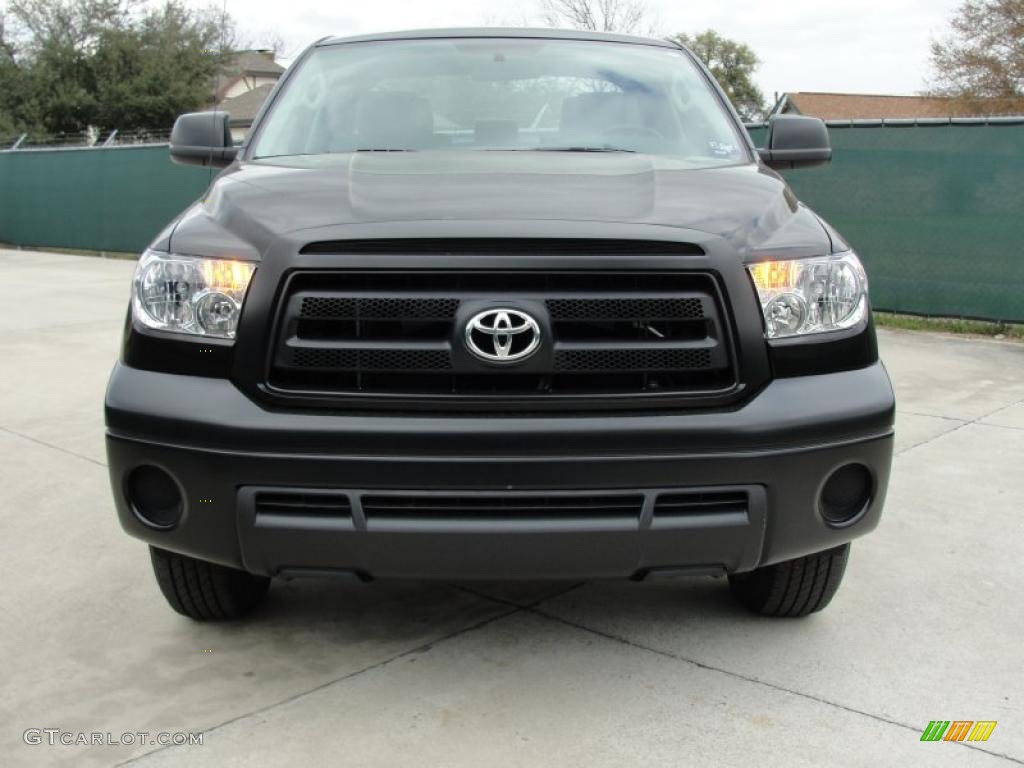 2011 Tundra Double Cab - Black / Graphite Gray photo #8