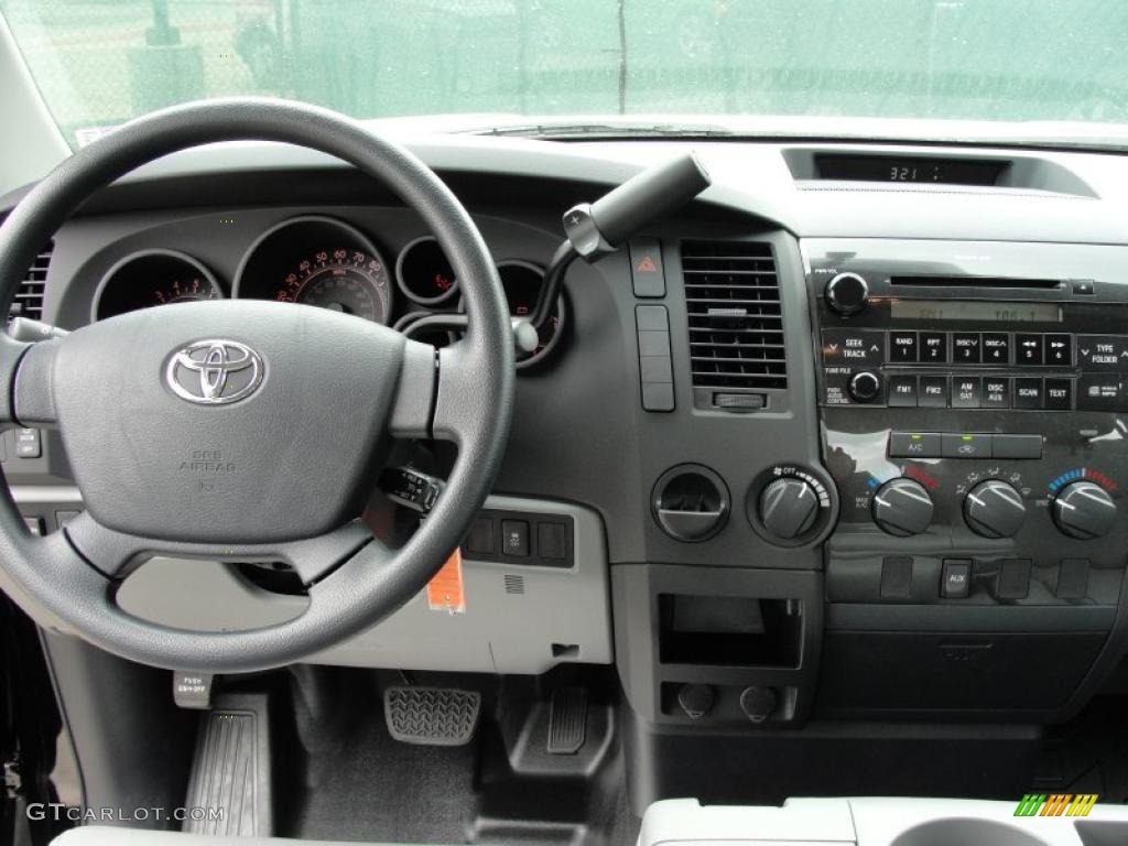 2011 Tundra Double Cab - Black / Graphite Gray photo #23