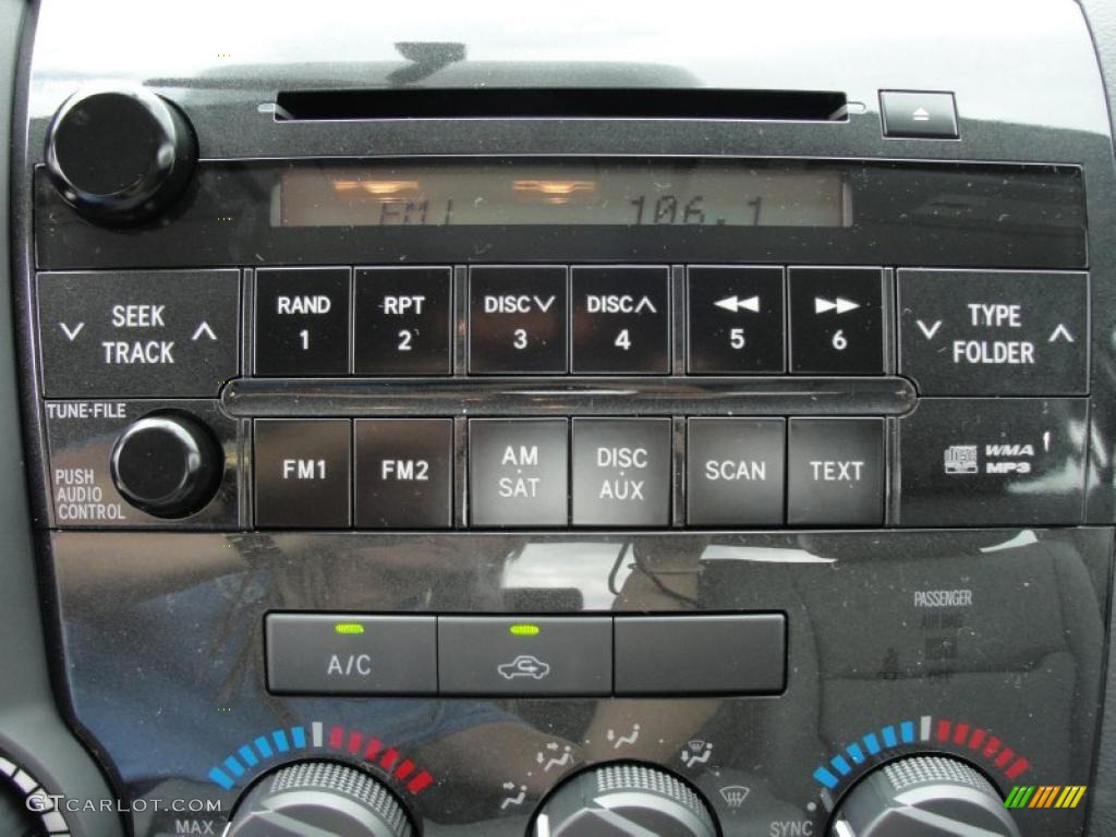 2011 Tundra Double Cab - Black / Graphite Gray photo #26