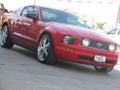 2007 Torch Red Ford Mustang V6 Deluxe Coupe  photo #20