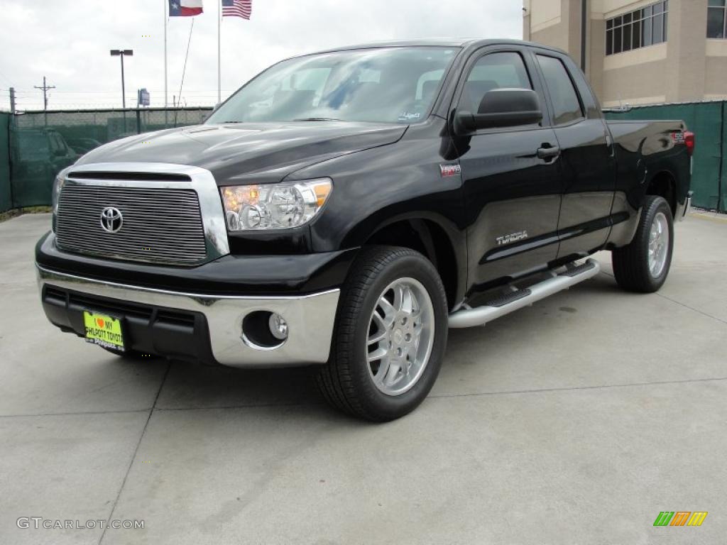 2011 Tundra TSS Double Cab - Black / Graphite Gray photo #7