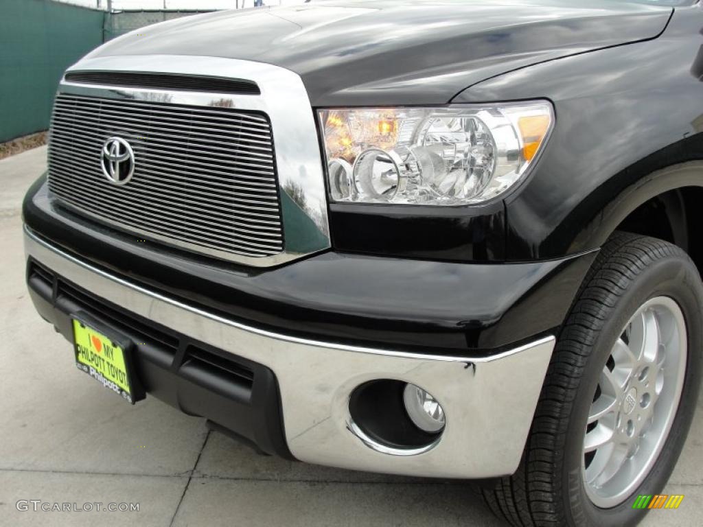 2011 Tundra TSS Double Cab - Black / Graphite Gray photo #10