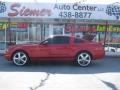 2007 Torch Red Ford Mustang V6 Deluxe Coupe  photo #28