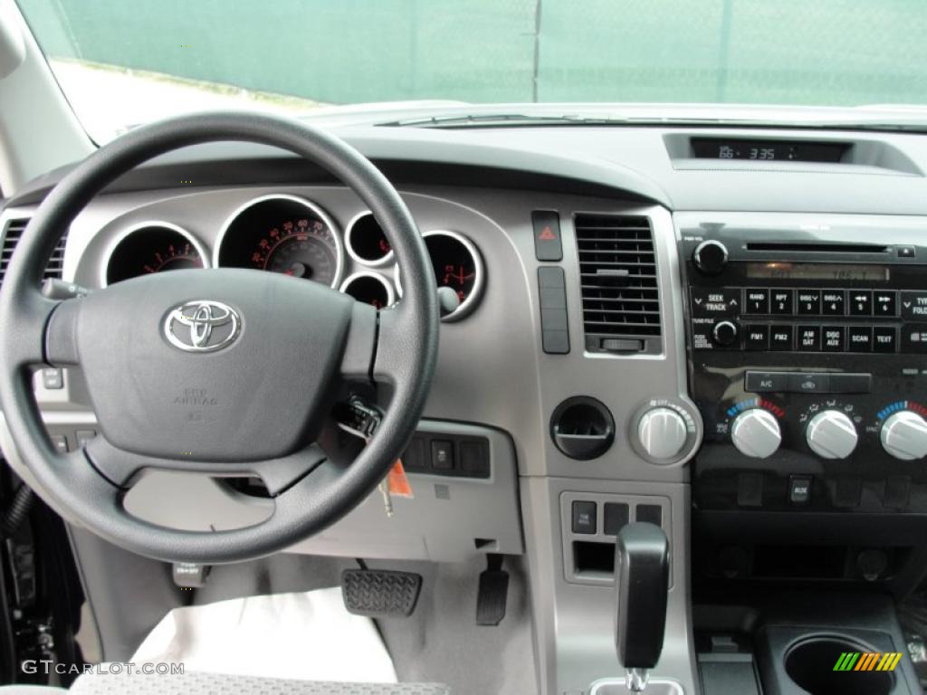 2011 Tundra TSS Double Cab - Black / Graphite Gray photo #25