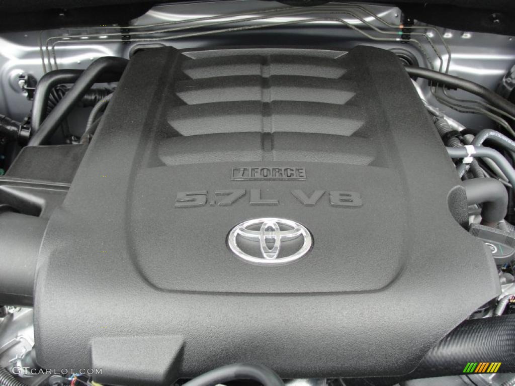 2011 Toyota Tundra SR5 CrewMax 5.7 Liter i-Force DOHC 32-Valve Dual VVT-i V8 Engine Photo #46420080