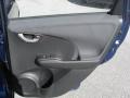 Gray 2009 Honda Fit Standard Fit Model Door Panel