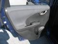 Gray 2009 Honda Fit Standard Fit Model Door Panel