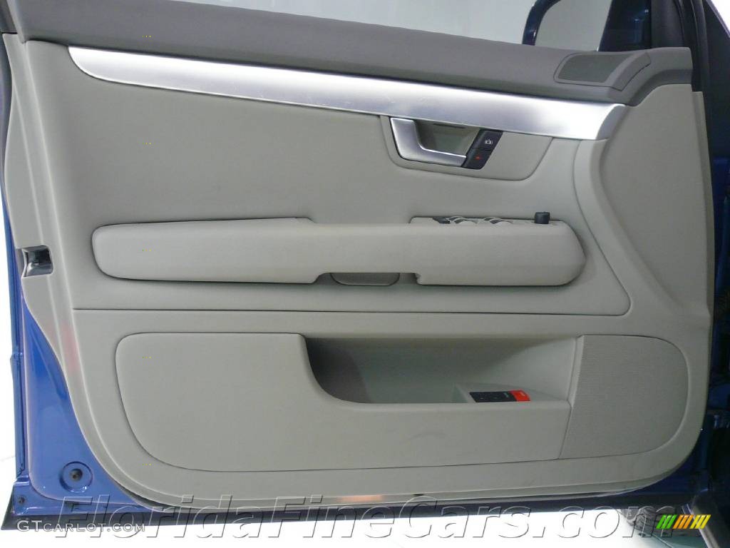 2006 A4 2.0T Sedan - Ocean Blue Pearl Effect / Platinum photo #11