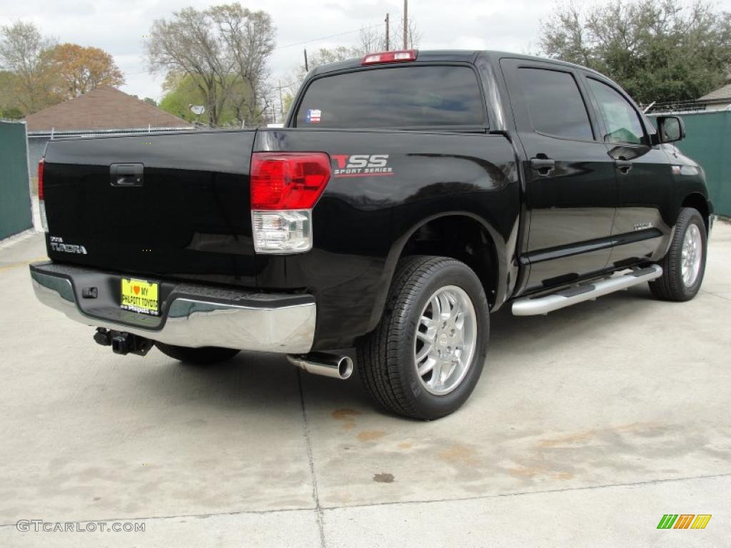 2011 Tundra TSS CrewMax - Black / Black photo #3