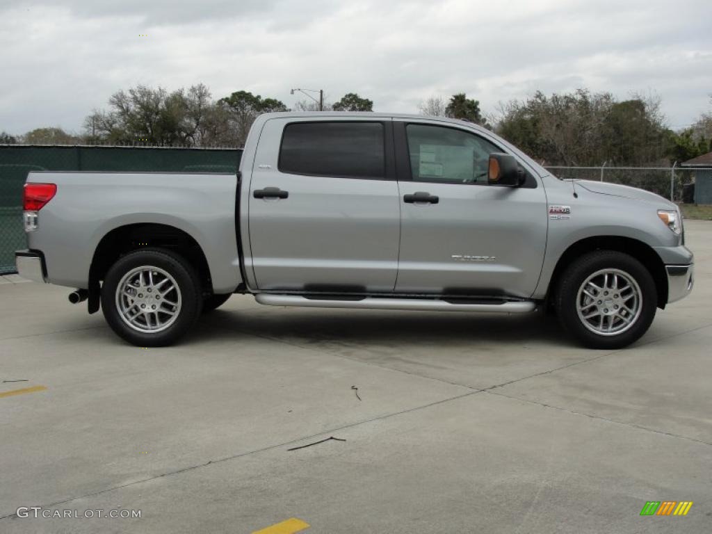 Silver Sky Metallic 2011 Toyota Tundra Texas Edition CrewMax Exterior Photo #46421430