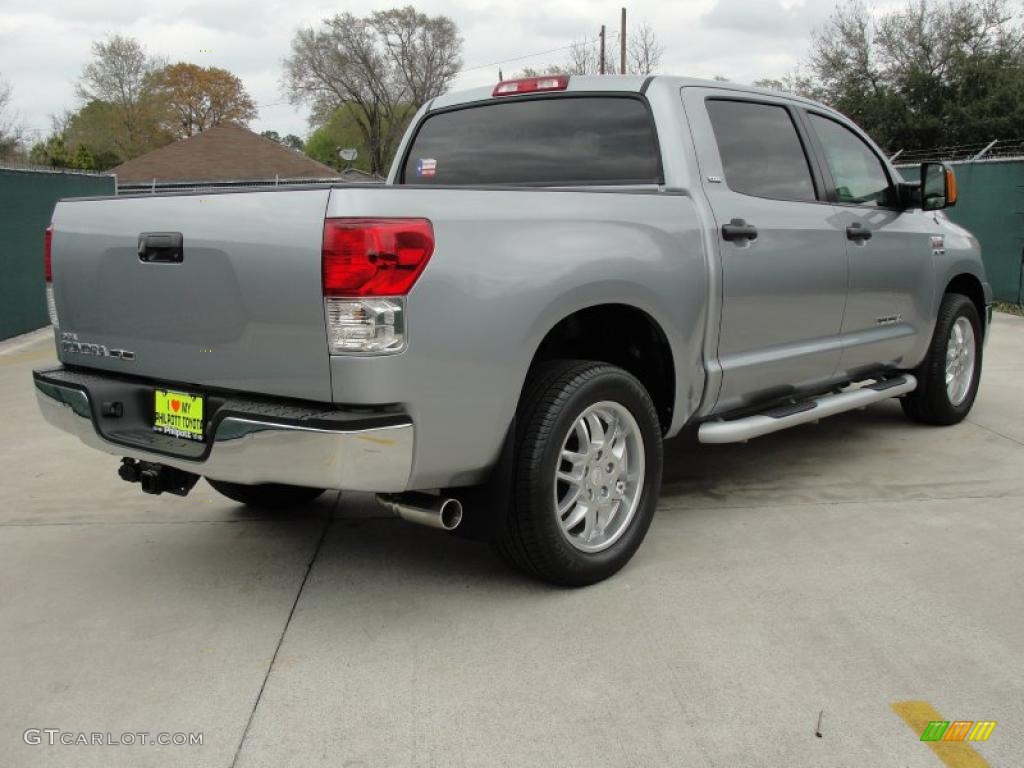 2011 Tundra Texas Edition CrewMax - Silver Sky Metallic / Graphite Gray photo #3