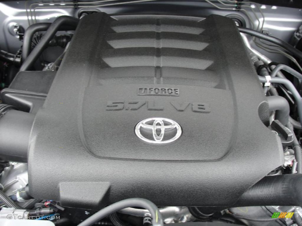 2011 Toyota Tundra Texas Edition CrewMax 5.7 Liter i-Force DOHC 32-Valve Dual VVT-i V8 Engine Photo #46421664