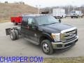 Tuxedo Black 2011 Ford F350 Super Duty XLT SuperCab 4x4 Chassis