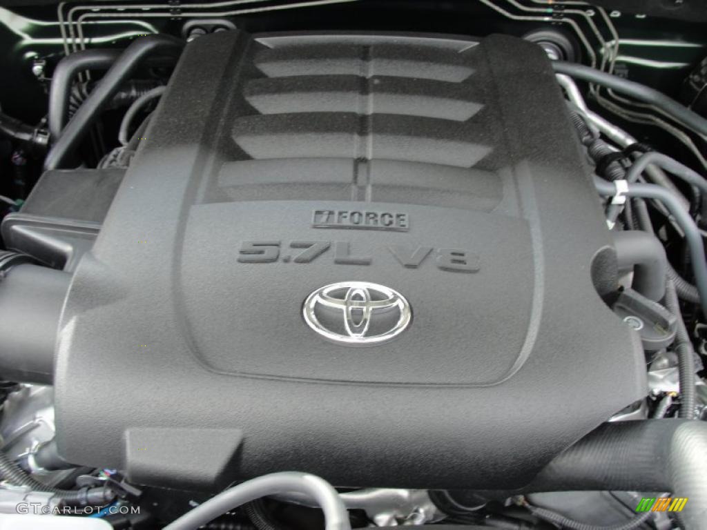 2011 Toyota Tundra Texas Edition Double Cab 5.7 Liter i-Force DOHC 32-Valve Dual VVT-i V8 Engine Photo #46422180