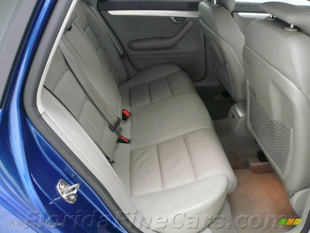 2006 A4 2.0T Sedan - Ocean Blue Pearl Effect / Platinum photo #14