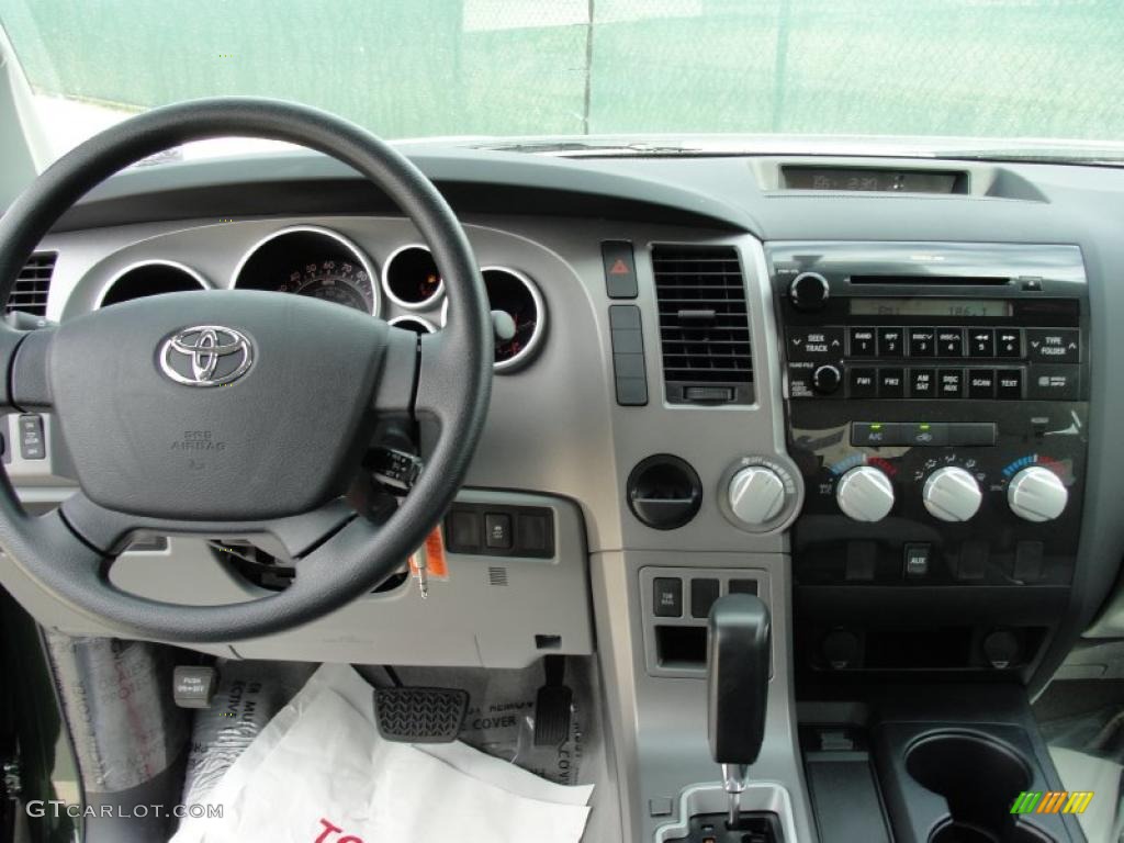 2011 Toyota Tundra Texas Edition Double Cab Graphite Gray Dashboard Photo #46422282
