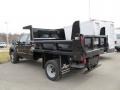 Tuxedo Black Metallic 2011 Ford F550 Super Duty XL Super Cab 4x4 Dump Truck Exterior