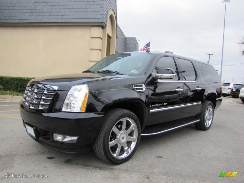 Black Raven 2009 Cadillac Escalade ESV Exterior Photo #46422390