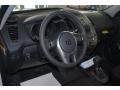 Black Leather 2011 Kia Soul White Tiger Special Edition Steering Wheel