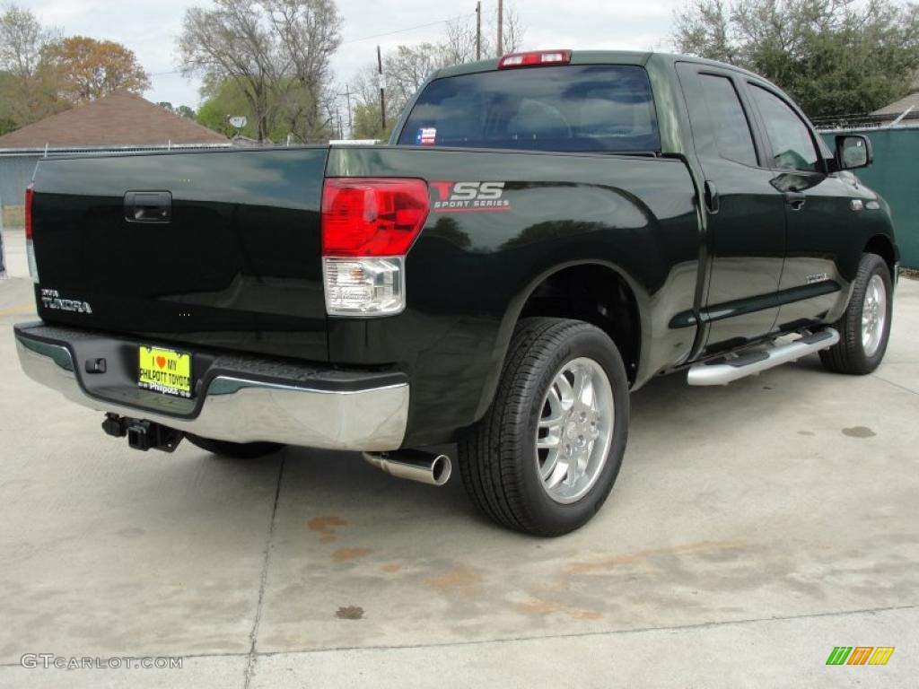 2011 Tundra TSS Double Cab - Spruce Green Mica / Graphite Gray photo #3