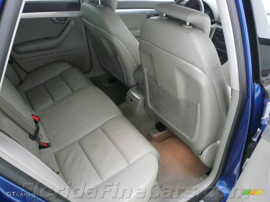 2006 A4 2.0T Sedan - Ocean Blue Pearl Effect / Platinum photo #15