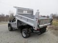 Ingot Silver Metallic 2011 Ford F550 Super Duty XL Regular Cab 4x4 Dump Truck Exterior