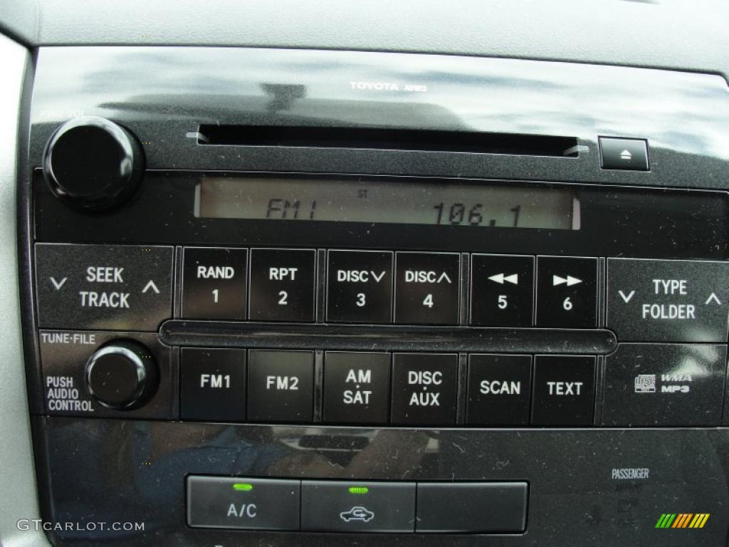 2011 Toyota Tundra TSS Double Cab Controls Photo #46422849