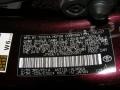  2008 tC  Sizzling Crimson Red Mica Color Code 3R0