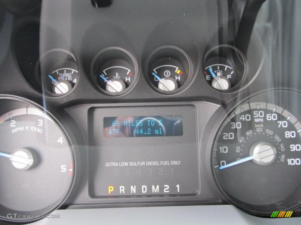 2011 Ford F550 Super Duty XL Regular Cab 4x4 Dump Truck Gauges Photos