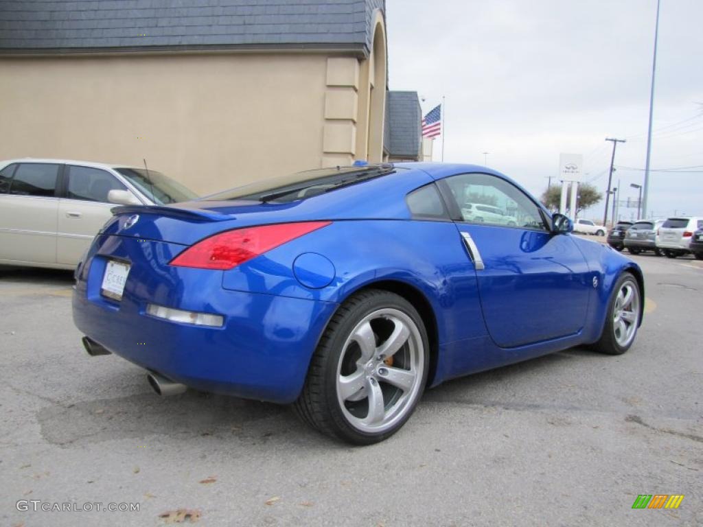 2007 nissan 350z blue