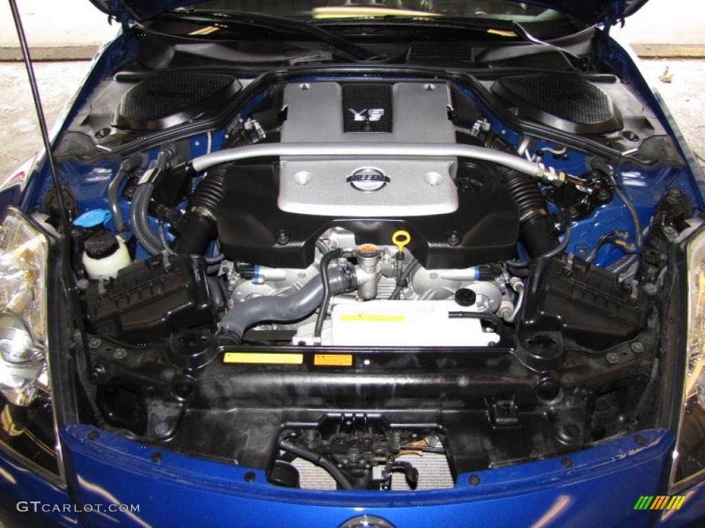 2007 Nissan 350Z Grand Touring Coupe 3.5 Liter DOHC 24-Valve VVT V6 Engine Photo #46423248