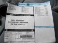 2011 Ford F550 Super Duty XL Regular Cab 4x4 Dump Truck Window Sticker