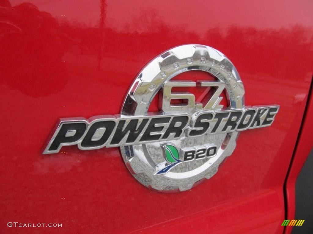 2011 Ford F550 Super Duty XL Regular Cab 4x4 Dump Truck Marks and Logos Photo #46423656