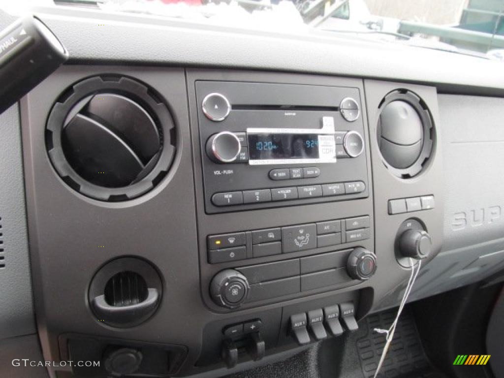 2011 Ford F350 Super Duty XL Regular Cab 4x4 Chassis Dump Truck Controls Photo #46424136