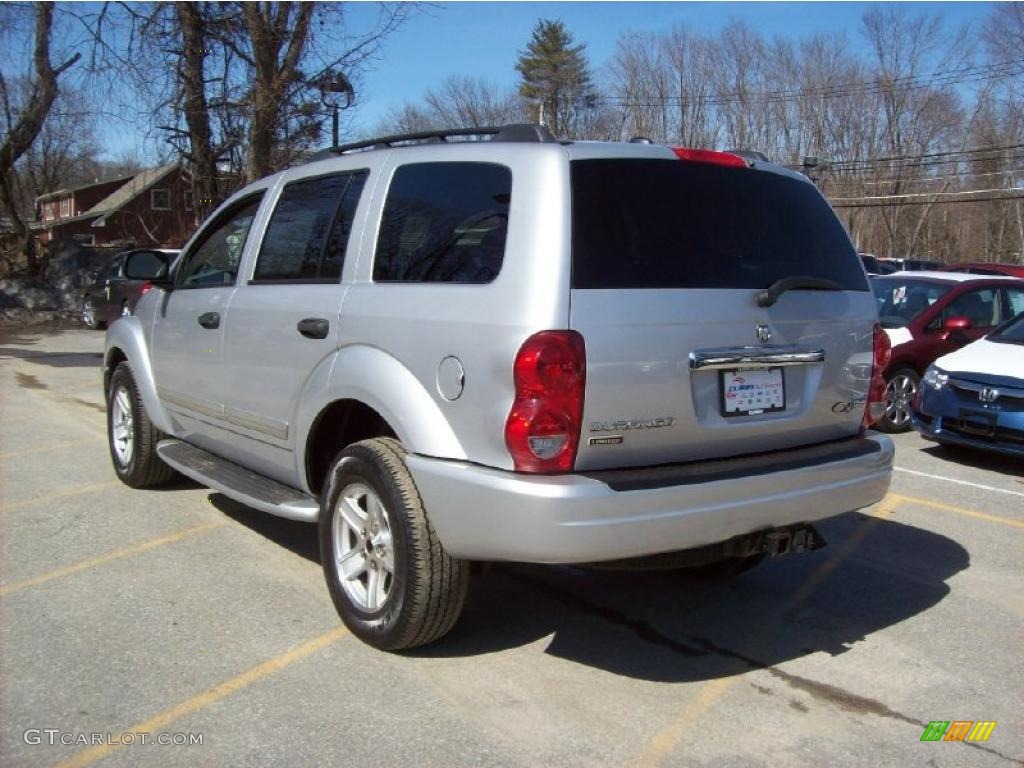 Brilliant Silver Metallic 2004 Dodge Durango Limited 4x4 Exterior Photo #46424418
