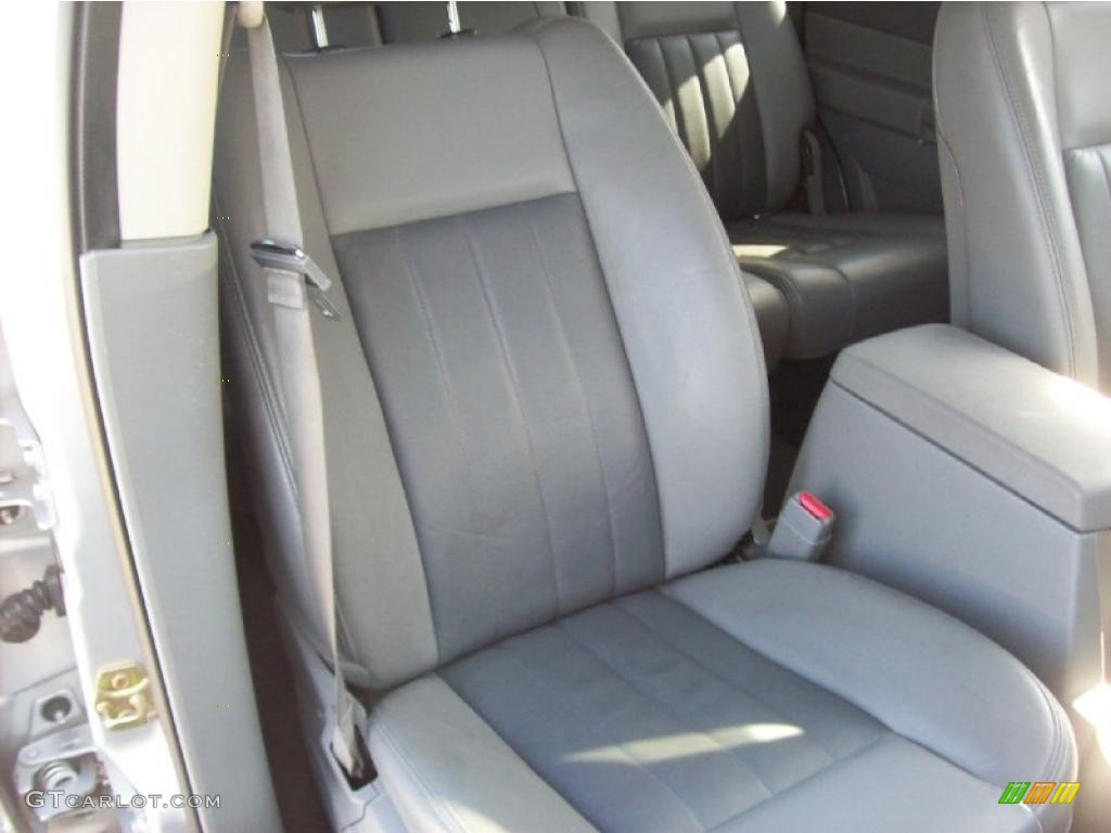 Medium Slate Gray Interior 2004 Dodge Durango Limited 4x4 Photo #46424643
